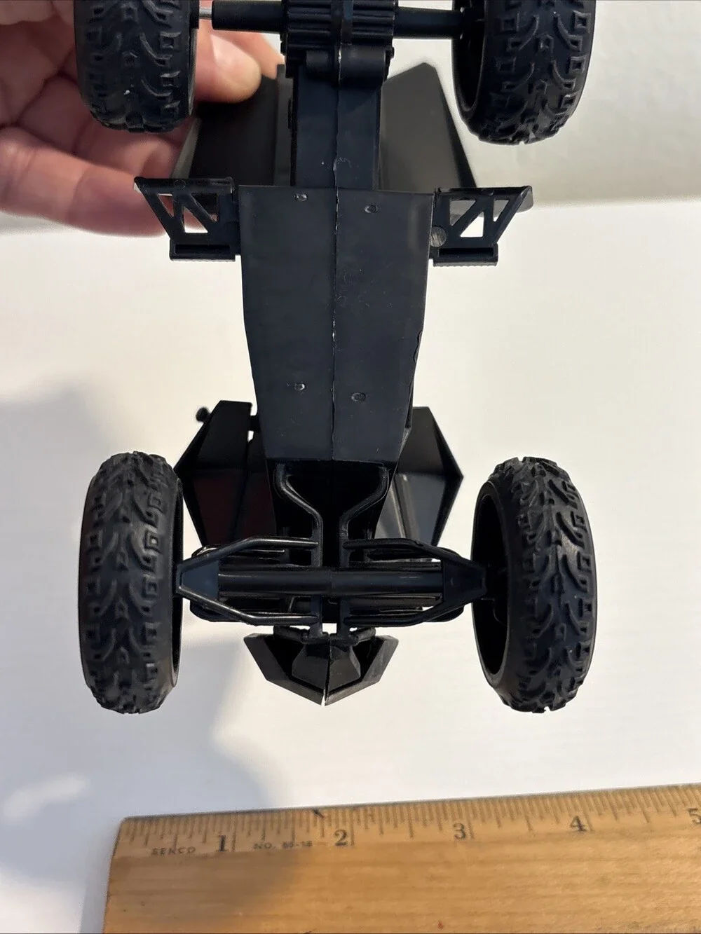 Tesla 3D Printed Style Cyber Quad Atv Toy 5” Plastic Toy